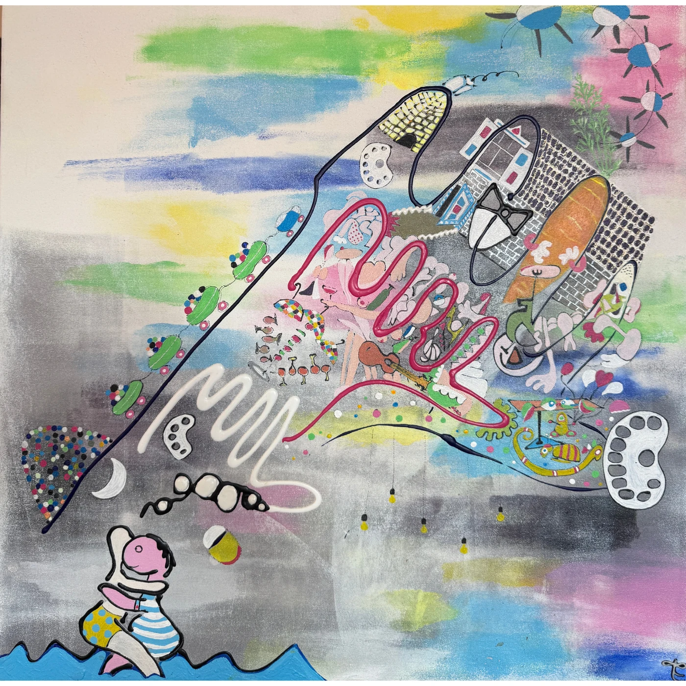 Картина «Ожидание», Лев Будин